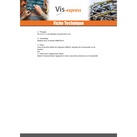 1 x KIT +NET RAPPORT UNF 1/4-28 lengte 9.53