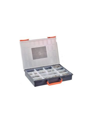 1 x Assortiment van 1684 Metaalplaatschroef...