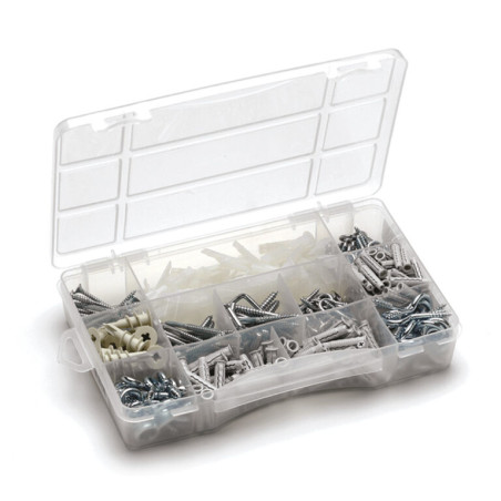 1 x Assortiment van 295 Schroeven en Plug gipsplaten