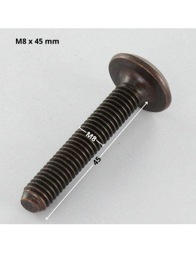 1 x Metalen schroeven plat sleutel van 5 M8X45...
