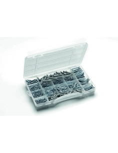 Assortiment van Oogschroeven Wit verzinkt staal (1155...