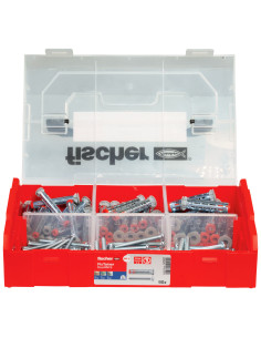 Assortiment van Schroeven en Plug metaal Fischer DUOHM S 2