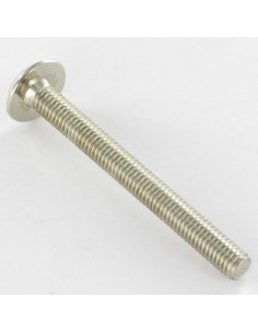 Metalen schroeven plat sleutel van 4 M6X60 Nikkelstaal 2