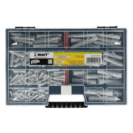 1 x Assortiment van 262 Plug UNIVERSEEL