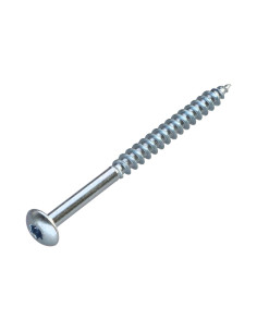 Schroeven SLAPEN 7X90 bedraad op 60 TORX T30 Wit verzinkt...