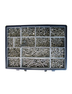 Assortiment van 1684 Metaalplaatschroef gefreesde kop... 2