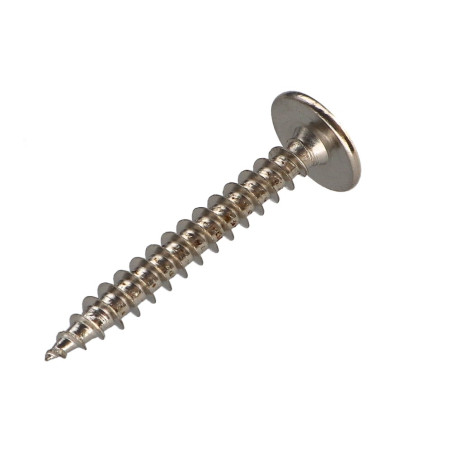 1 x Schroeven scharnier 6X50 gedeeltelijke draad TORX T30 Nikkelstaal
