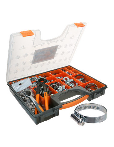 1 x Assortiment van 345 Slangklem van...