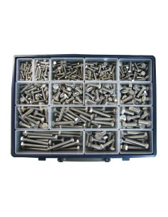 Assortiment van 570 Metalen schroeven zeskantkop TH... 2