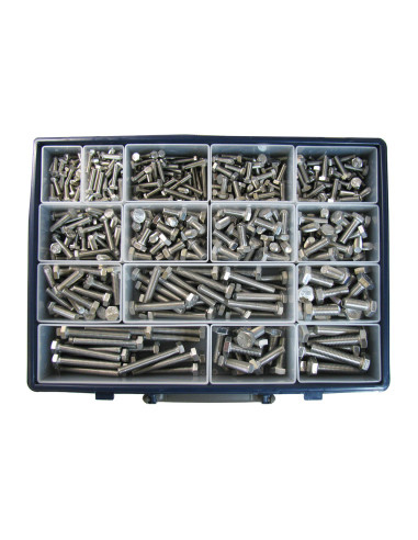 1 x Assortiment van 570 Metalen schroeven...