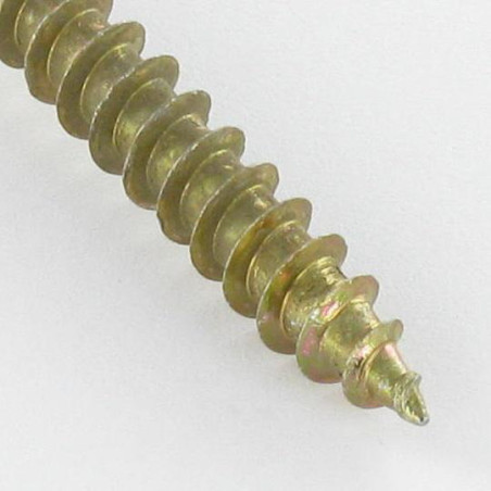 1 x Schroeven scharnier 6X60 bedraad op 43 TORX T30 kopdiameter 14 Bichromaat