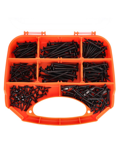 1 x Assortiment van 280 Agglo houtschroeven...
