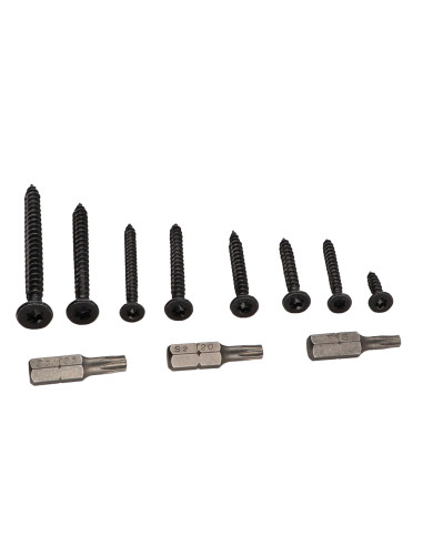 1 x Assortiment van 280 Agglo houtschroeven...