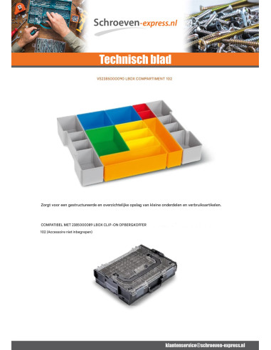 1 x COMPARTIMENT LBOX 102