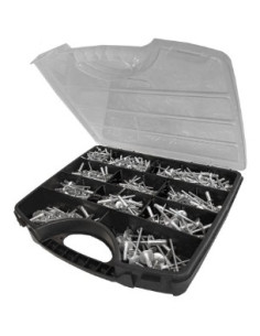 Assortiment van 500 Multigrip blindklinknagels Aluminium...
