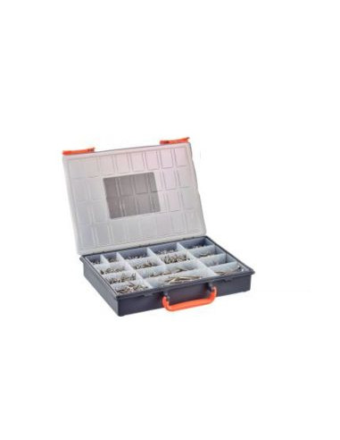 1 x Assortiment van 1666 Agglo houtschroeven...