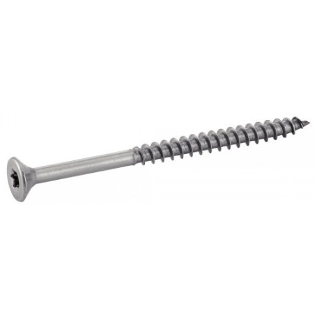 1 x Assortiment van 1666 Agglo houtschroeven gefreesde kop TX + Bit A4 RVS