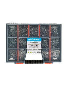 Assortiment van 1020 Plug met Schroeven