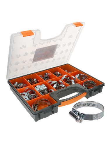 1 x Assortiment van 97 Slangklem van Aanspannen...
