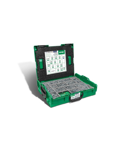 1 x Assortiment van 2446 SPAX gefreesde kop...