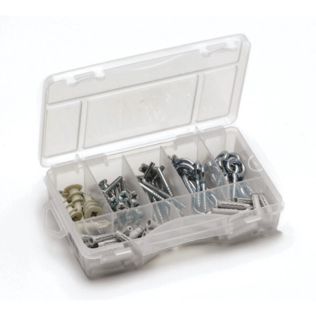 1 x Assortiment van 130 Schroeven en Plug gipsplaten