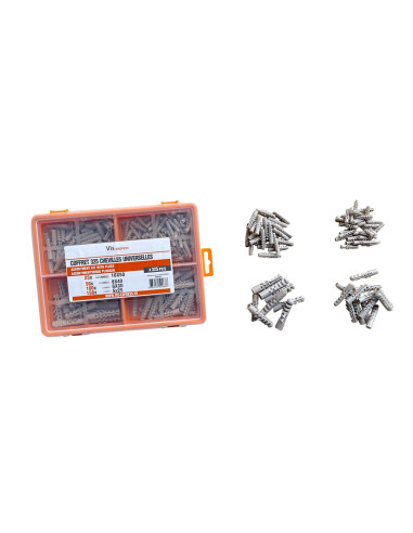 1 x Assortiment van 325 Plug UNIVERSEEL