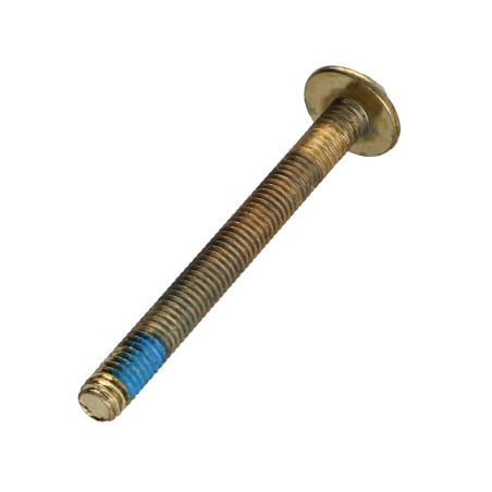 1 x Metalen schroeven plat sleutel van 4 M6X60 Remdraad Messing staal