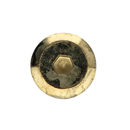 1 x Metalen schroeven plat sleutel van 4 M6X60 Remdraad Messing staal