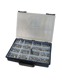 Assortiment van 1540 Zelfborende schroef gefreesde kop...