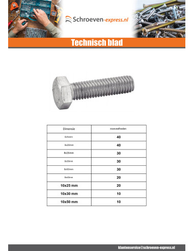 1 x Assortiment van 570 Metalen schroeven...