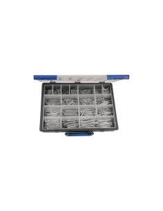 Assortiment van 1580 Splitpen split RVS A2
