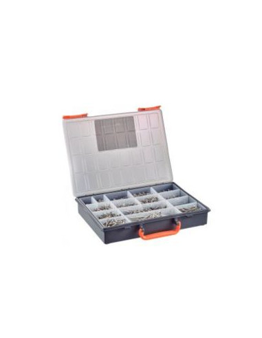 1 x Assortiment van 1664 Agglo houtschroeven...
