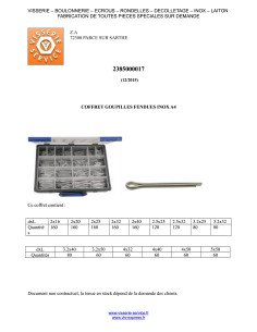 Assortiment van 1580 Splitpen split RVS A2 2