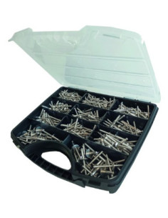 Assortiment van 500 Klinknagel GORIVET RVS A2 DEGOMETAL