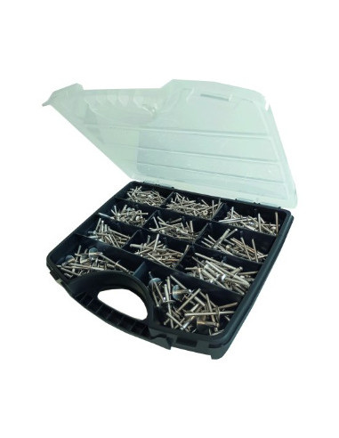 1 x Assortiment van 500 Klinknagel GORIVET RVS...