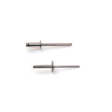 1 x Assortiment van 500 Klinknagel GORIVET RVS A2 DEGOMETAL