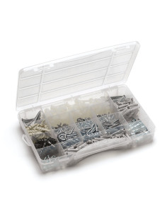 Assortiment van 455 Schroeven en Plug gipsplaten