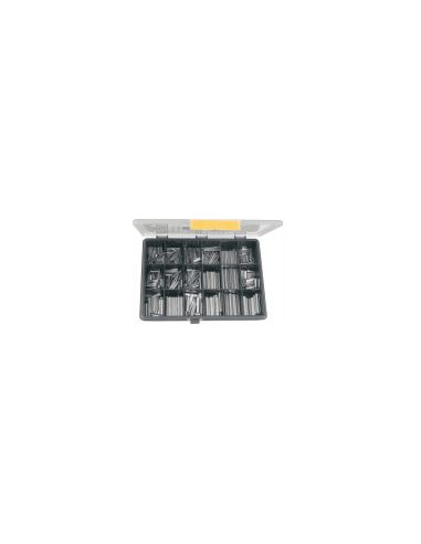 1 x Assortiment van 810 Splitpen Elastiek RVS A2