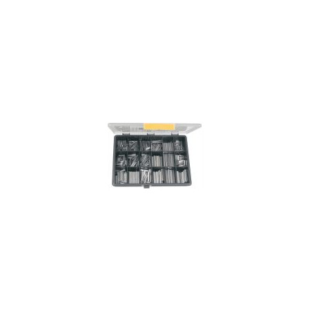 1 x Assortiment van 810 Splitpen Elastiek RVS A2