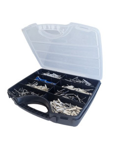 Assortiment van 500 Klinknagel GOSTAR GOLIGHT Aluminium...