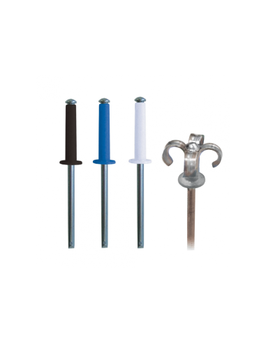 1 x Assortiment van 500 Klinknagel GOSTAR...
