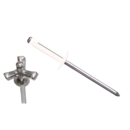 1 x Assortiment van 500 Klinknagel GOSTAR GOLIGHT Aluminium Staalstaaf DEGOMETAL