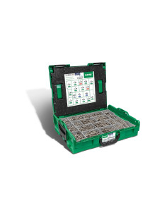 Assortiment van 1070 SPAX gefreesde kop T-STAR MEER RVS A2