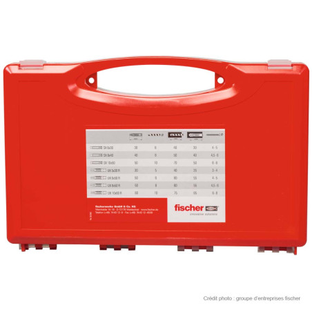 1 x Assortiment van 290 Plug universeel Fischer UX bedraad op SX