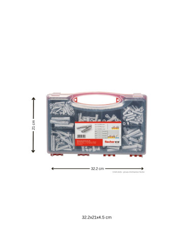 1 x Assortiment van 290 Plug universeel Fischer...