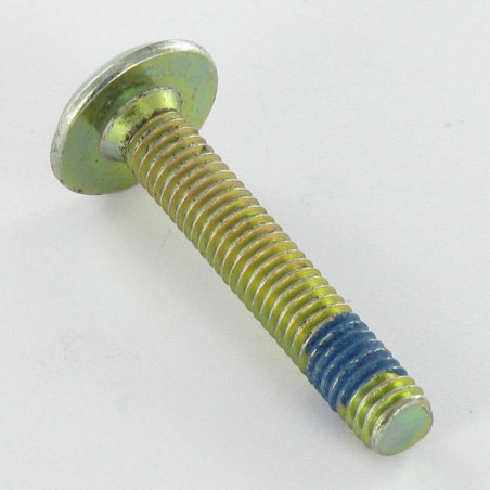 1 x Metalen schroeven plat sleutel van 4 M6X35 Remdraad Messing staal