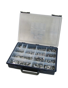 Assortiment van 1760 Sluitring / Zeskantmoer / borgmoer...