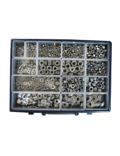 Assortiment van 1760 Sluitring / Zeskantmoer / borgmoer... 2