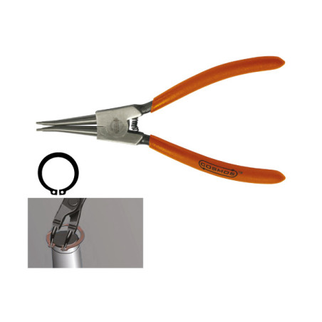 1 x Tang Circlip buitenkant Rechts lengte 175