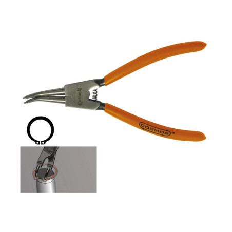 1 x Tang Circlip buitenkant ELLEBOOG 45 graad lengte 150